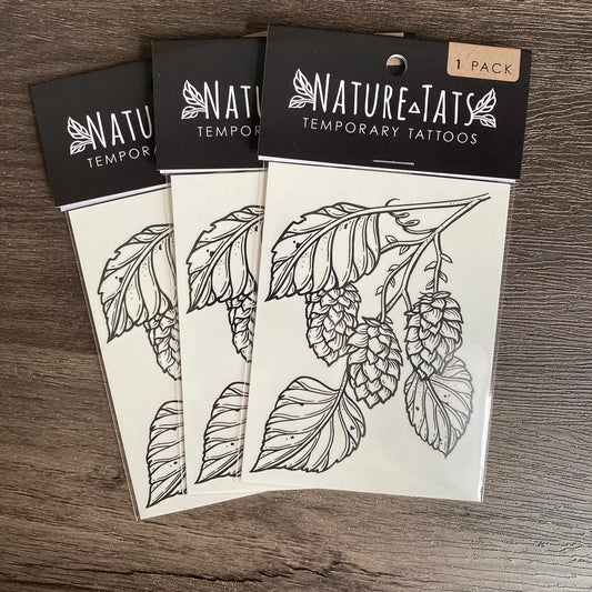 Hops Vine Temporary Tattoo
