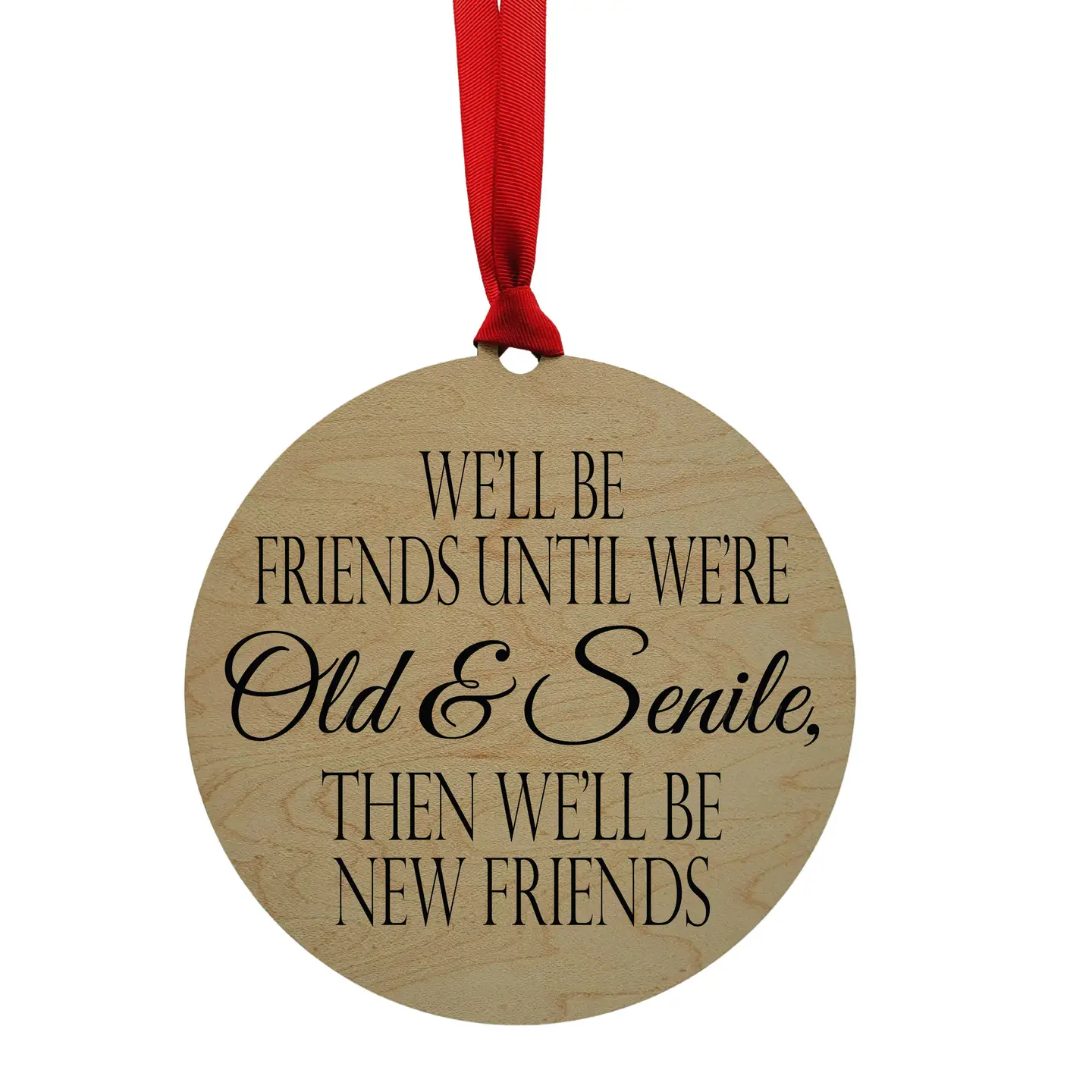 Old & Senile Friends Ornament