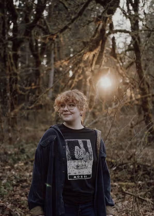 Morel Mushroom Tarot T-Shirt