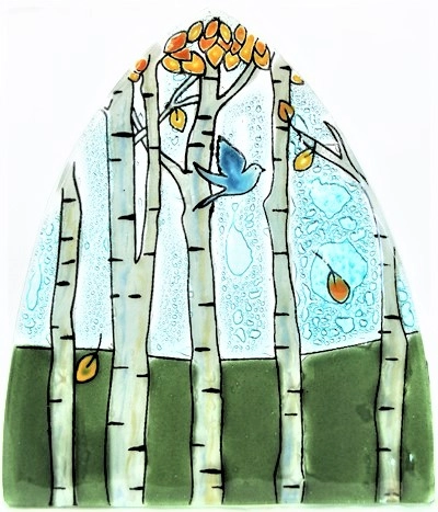 Aspen/Birch Trees Nightlight