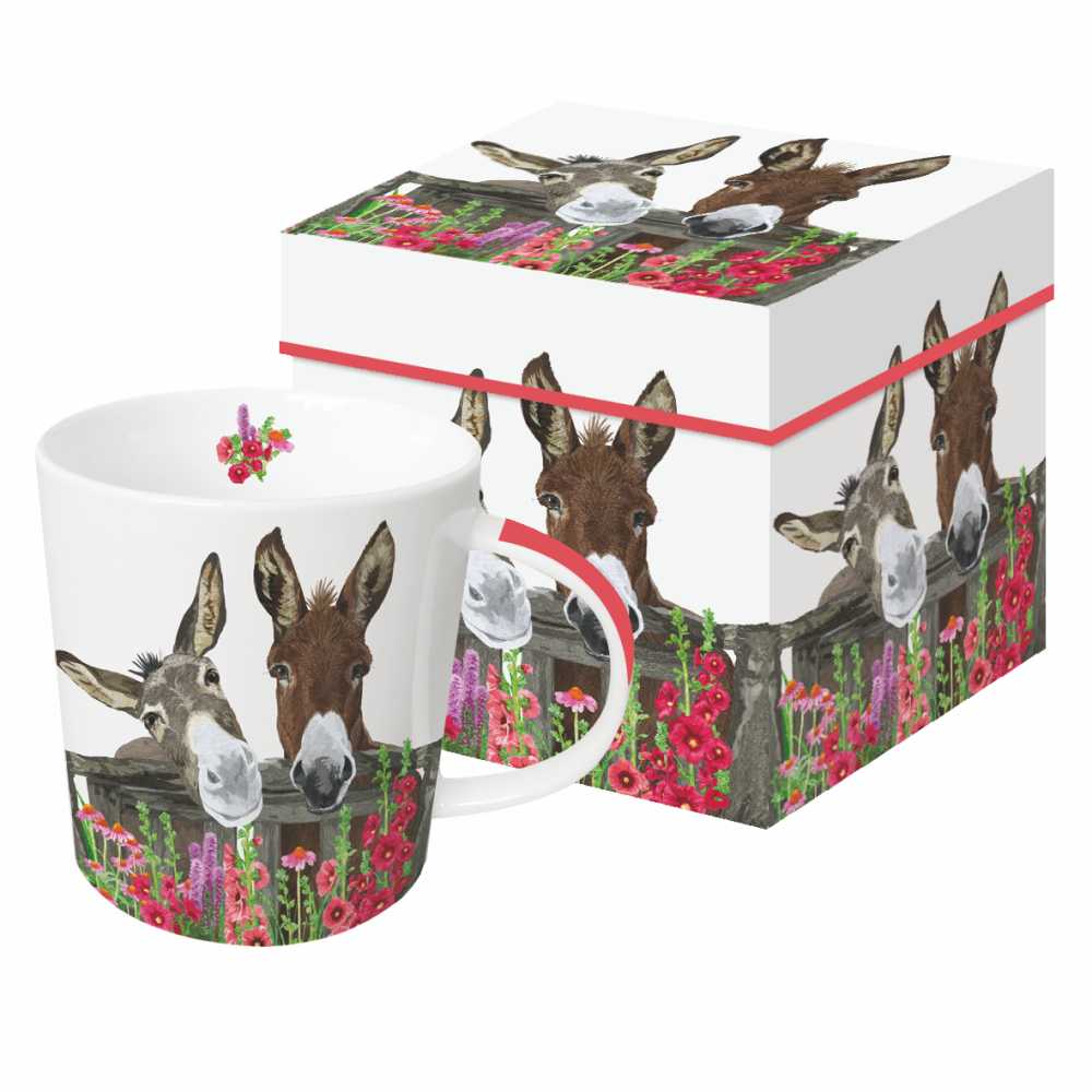 Mug in Box Peanut Butter & Jelly Donkeys