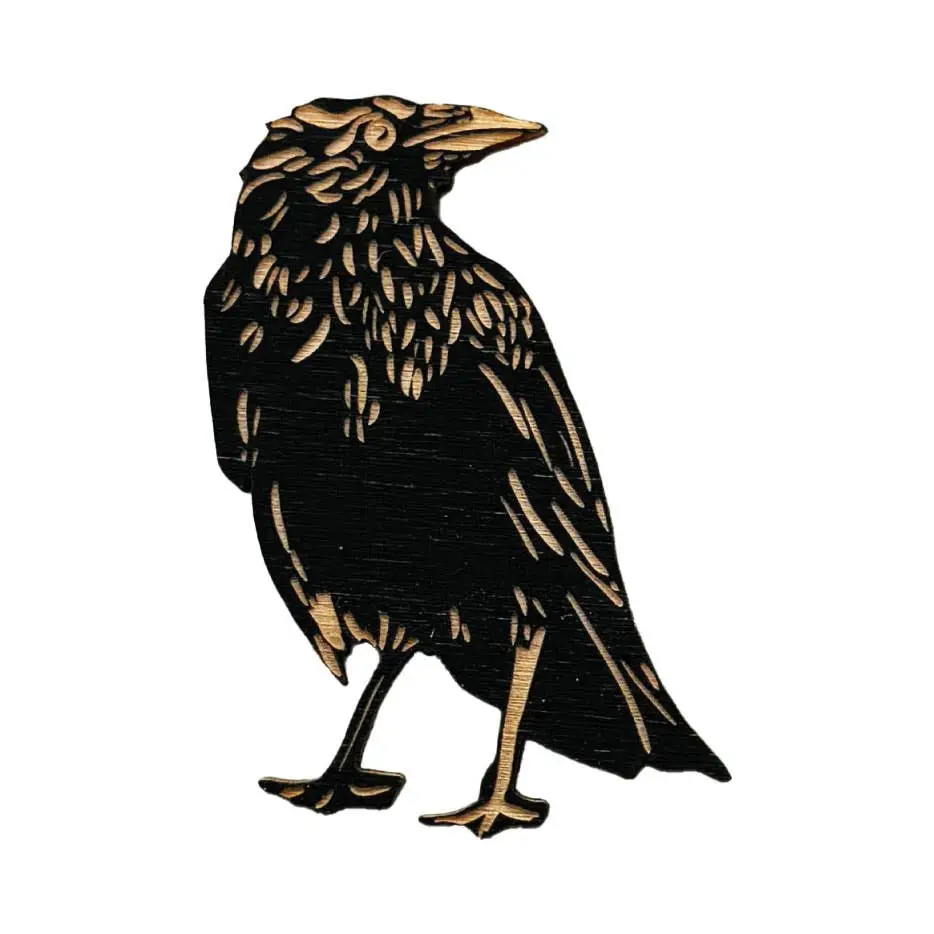Wooden Bird Magnet