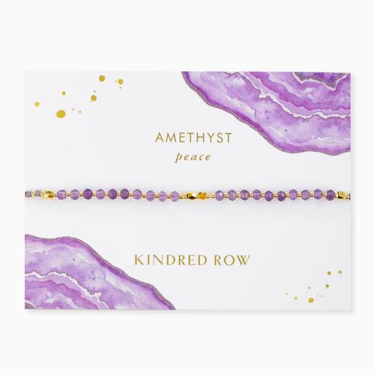 Amethyst Stacking Bracelet