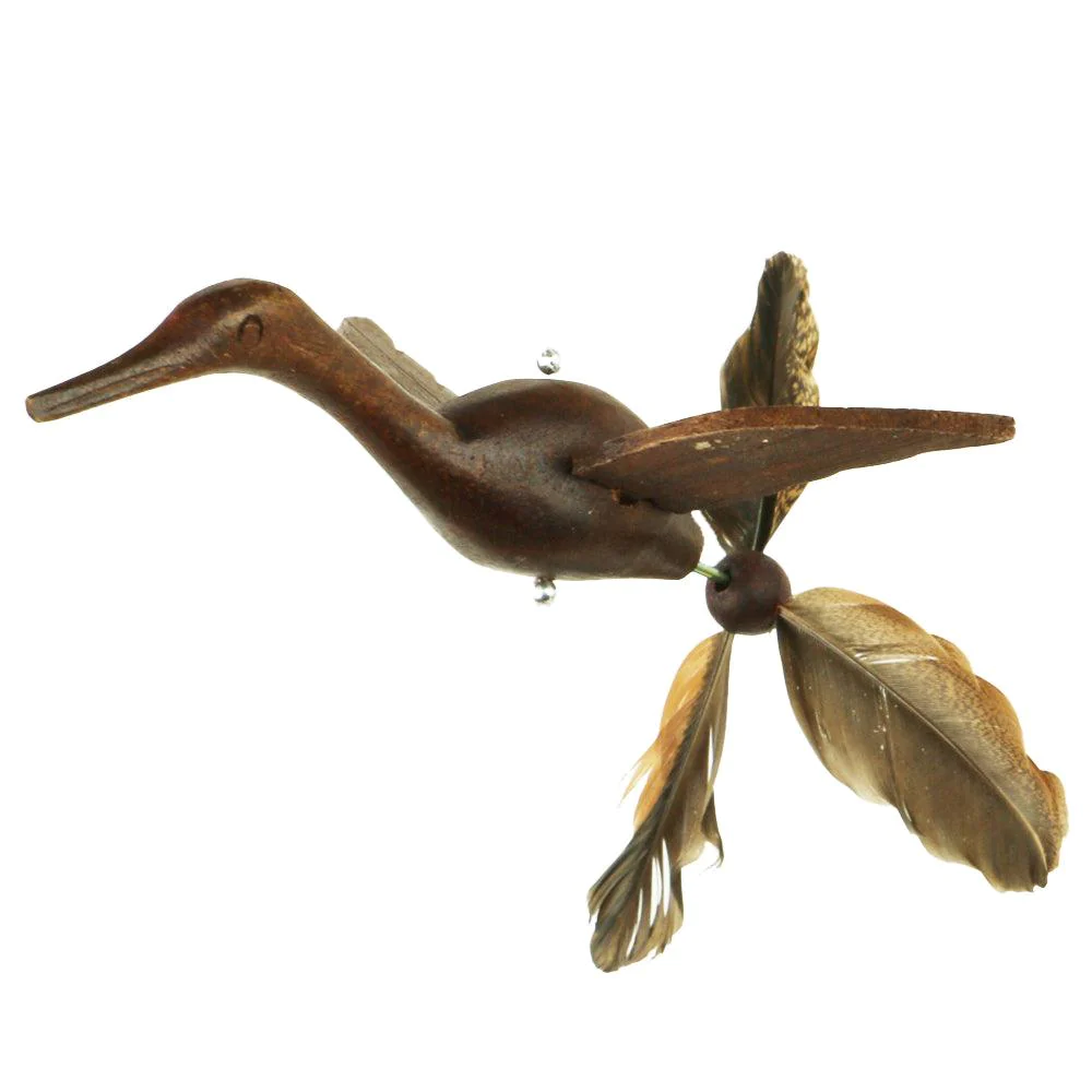 Spinning Wooden Animal Whirly
