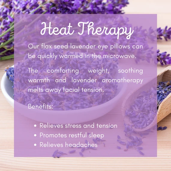 Eye Pillow Eucalyptus Lavender Sinus Breathe Easy