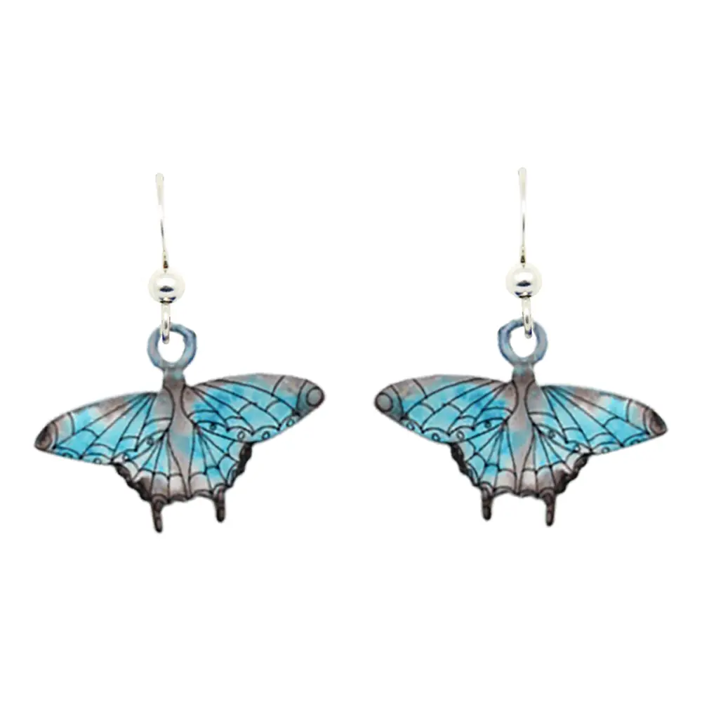 Stormy Moth Earrings