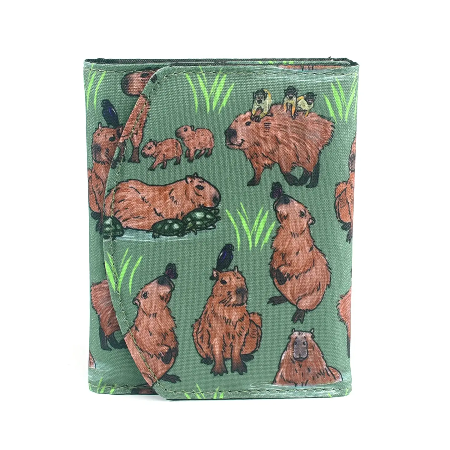 Happy Capys Capybara Trifold Wallet