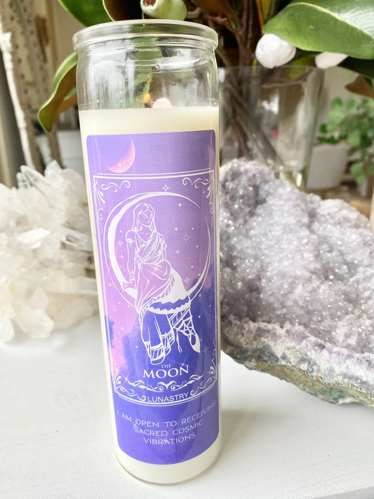 Moon Prayer Candle