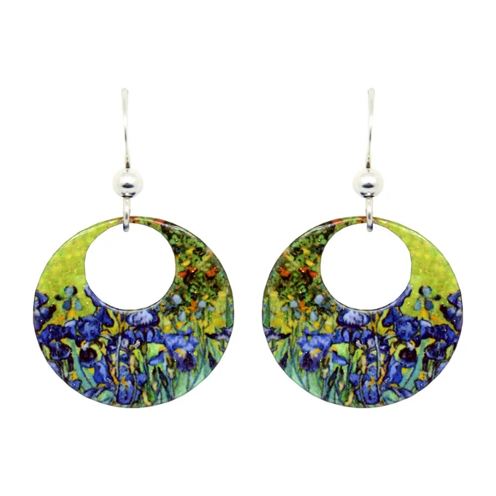 Van Gough Irises Earrings