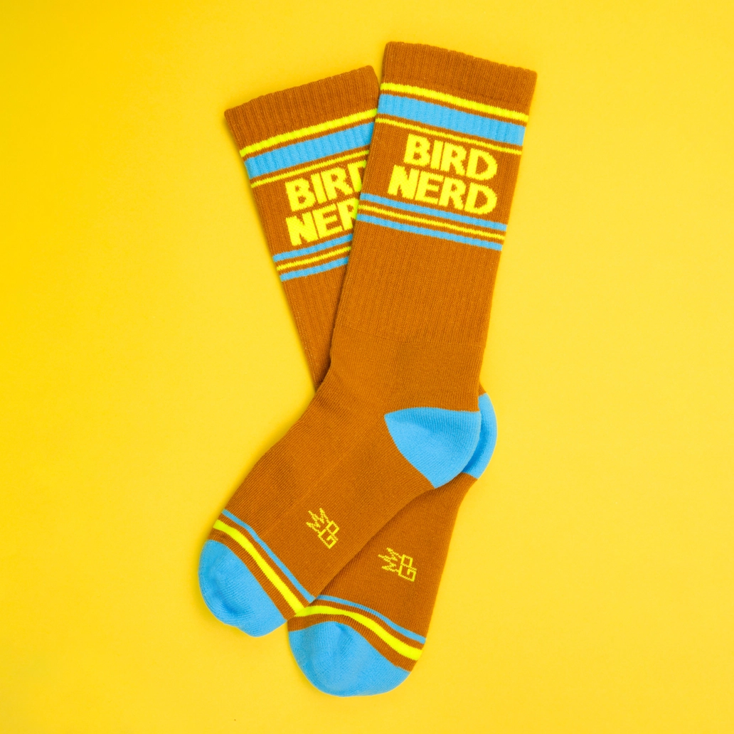 Bird Nerd Crew Socks