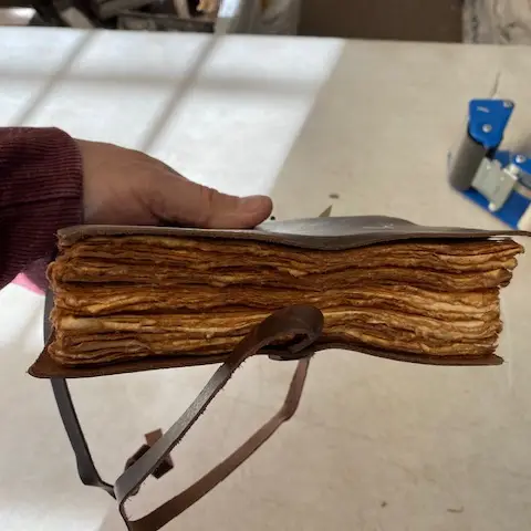 Leather Journal - Raven