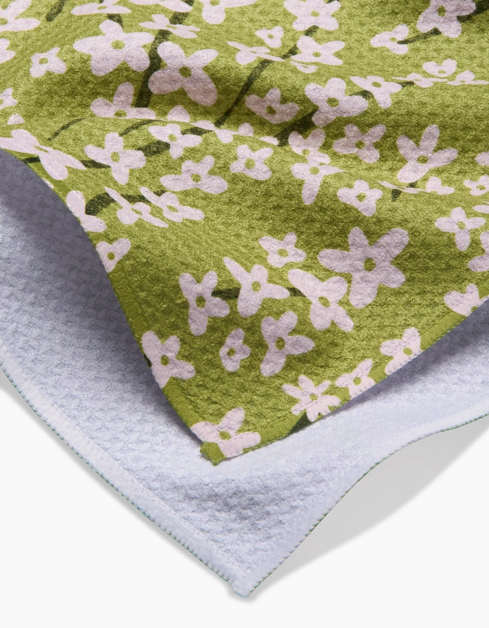 Geometry Tea Towel: Spring Green