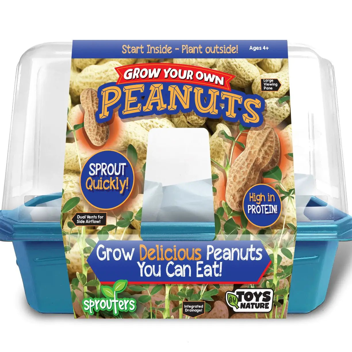 Grow Your Own Peanuts Spouter Grow Kit