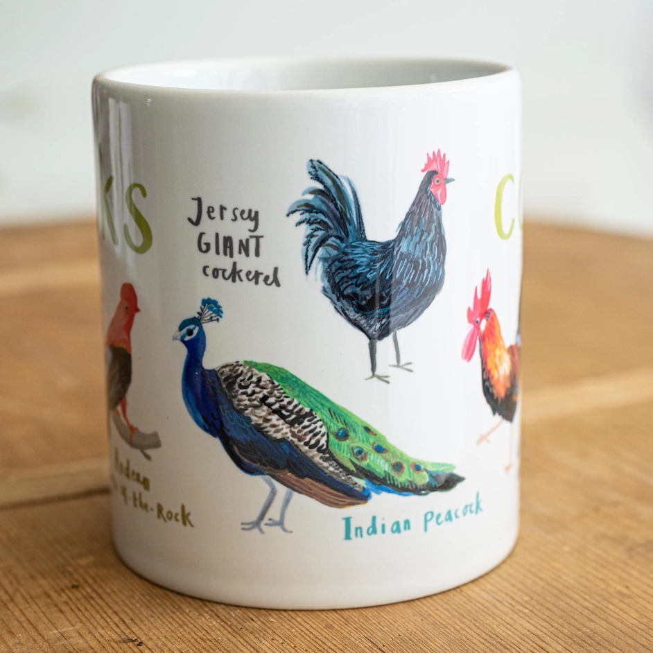 Cocks Bird Pun Ceramic Mug