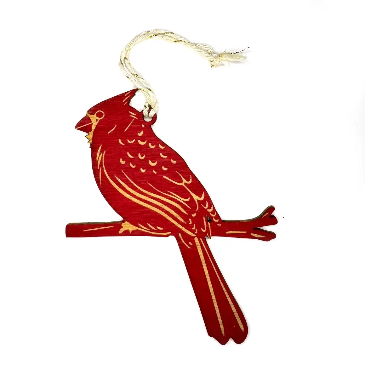 Cardinal Ornament Sm