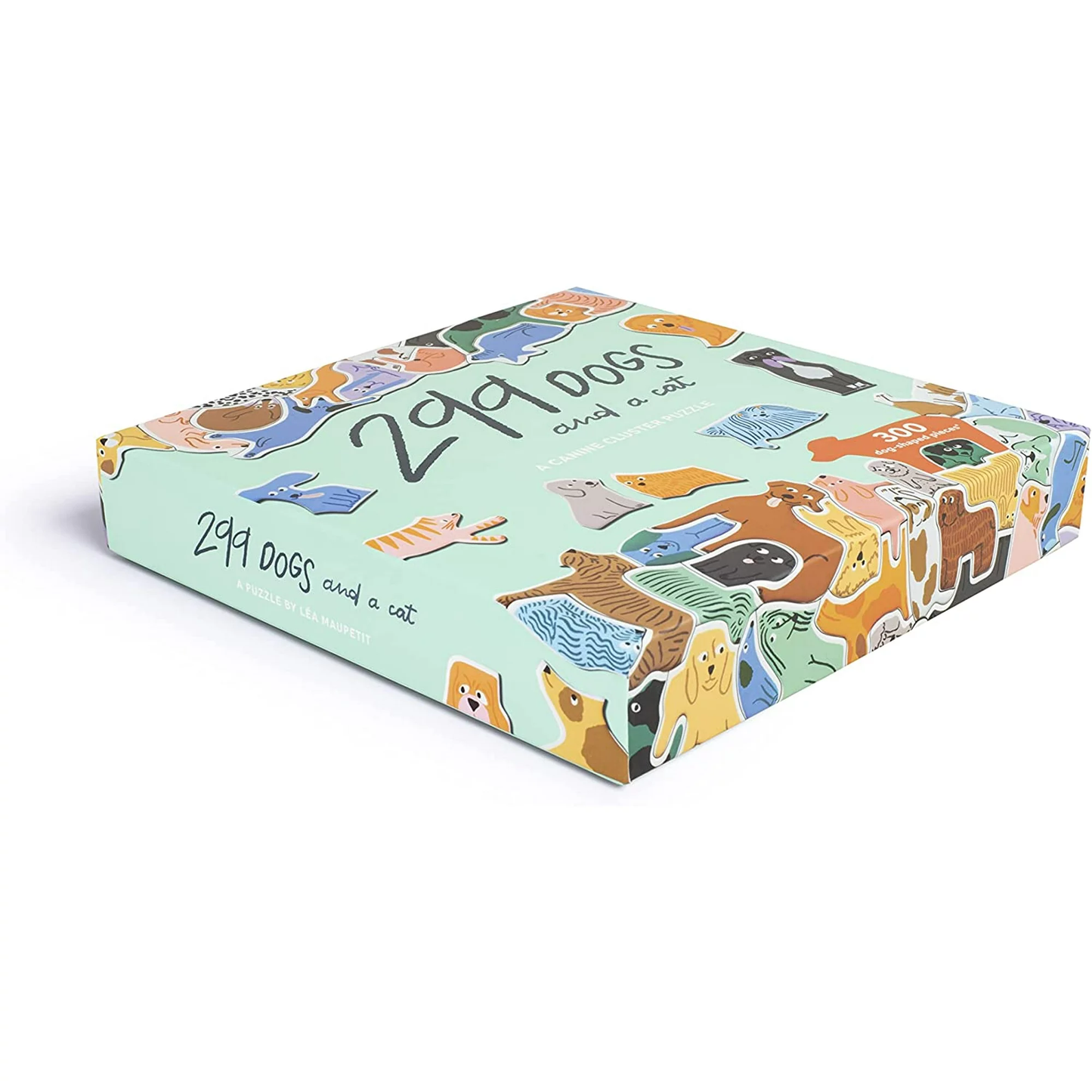Puzzle 299 Dogs & A Cat