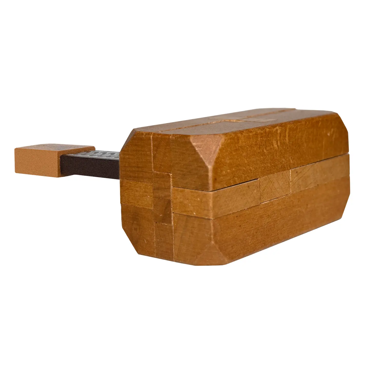 True Genius Thor's Hammer Norse Wooden Brain Teaser