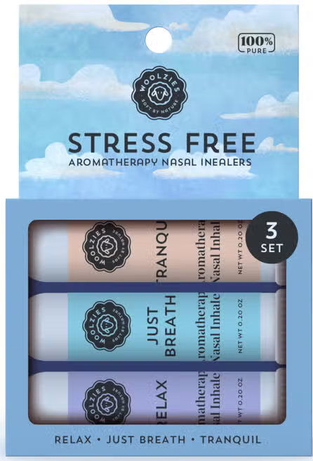 Stress Free Set/3 Nasal Inhalers