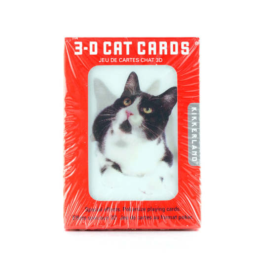 3D Playing Cards Cats