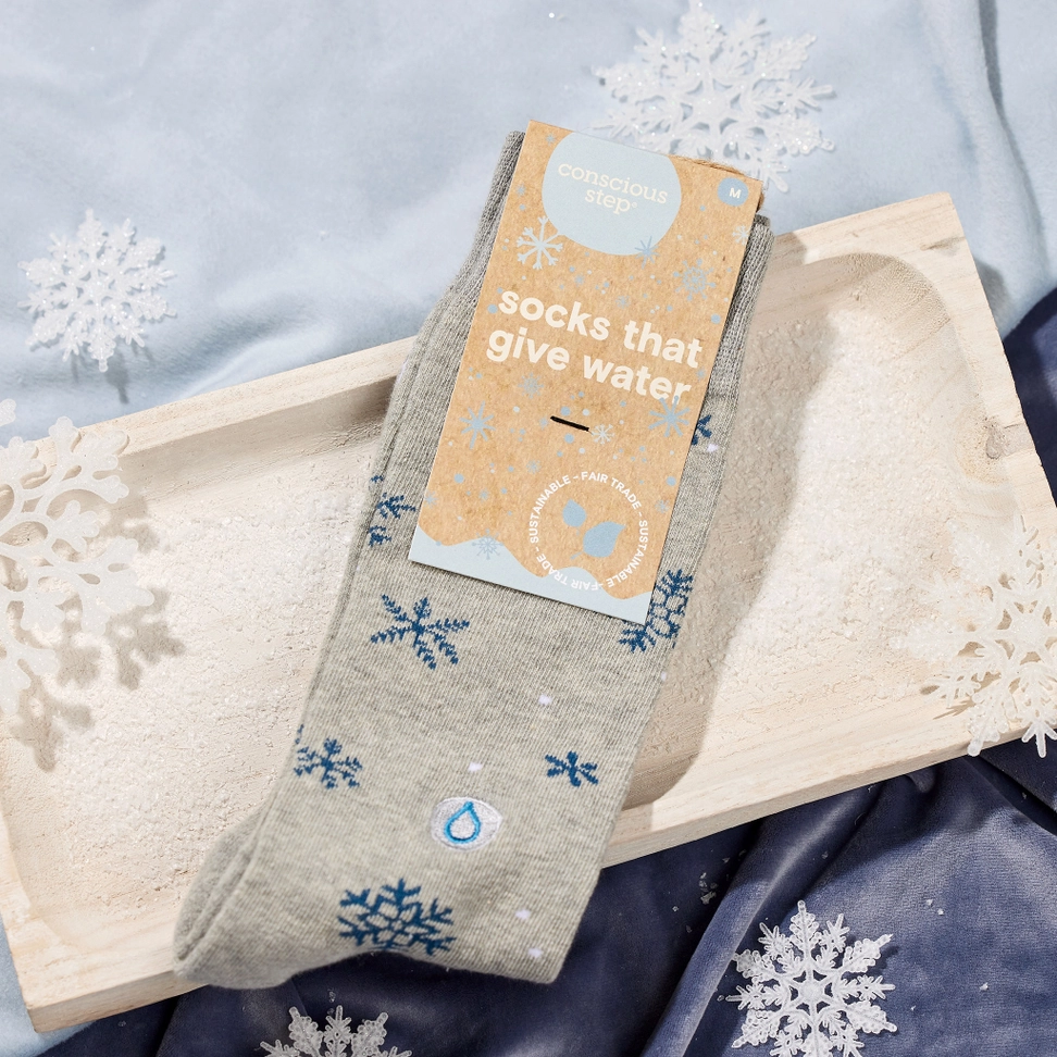 Socks That Give Water Snowflakes