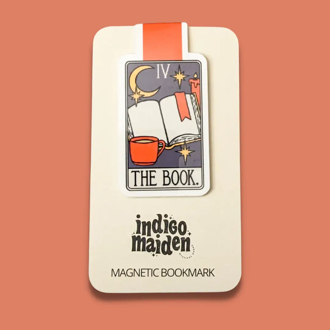 Magnetic Bookmark The Book Alternative Tarot Card
