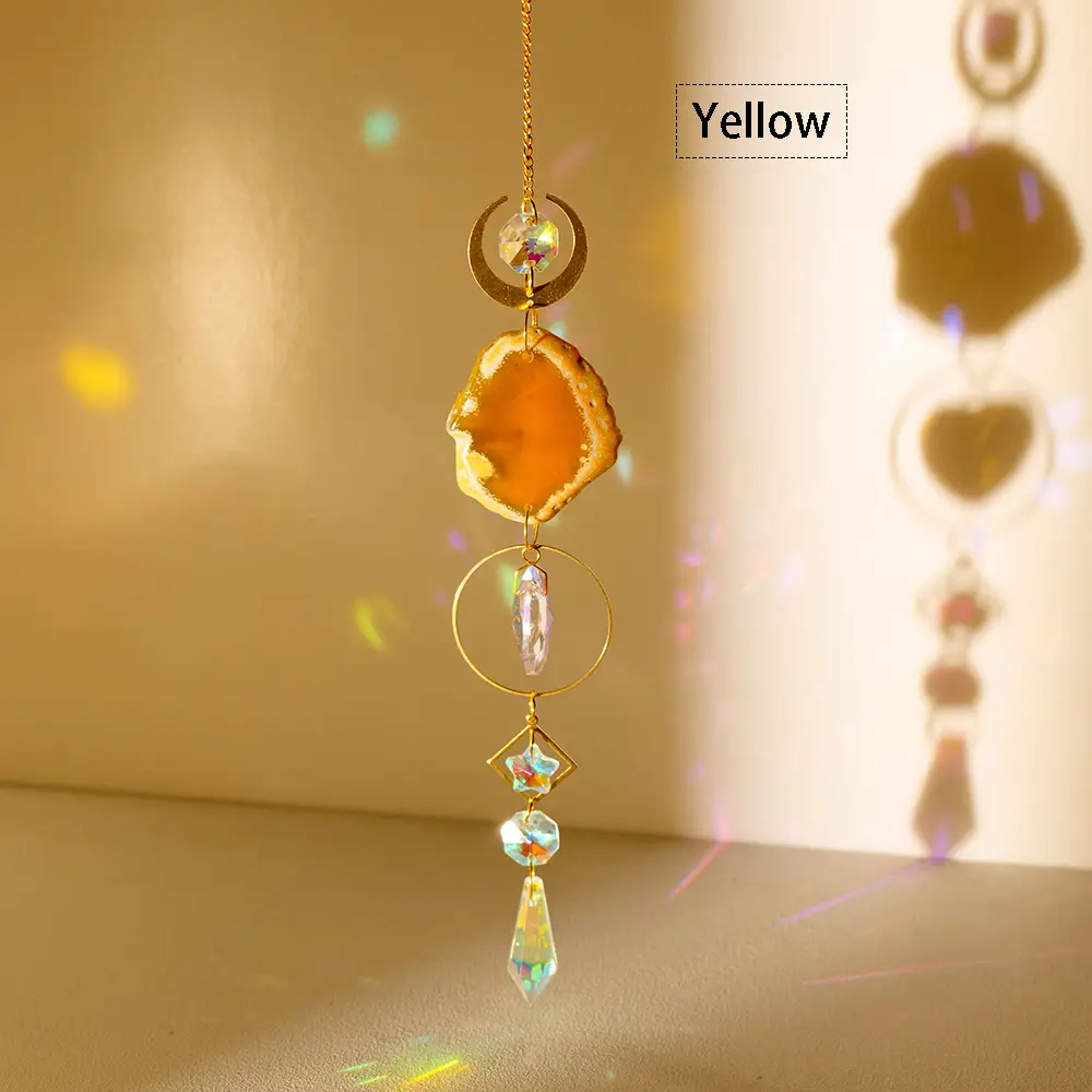 Creative Agate Hanging Sun Catcher