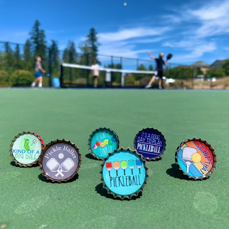 Pickleball Magnets - Pack/6