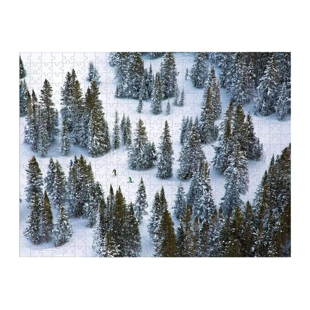 Gray Malin Ski Double Sided Puzzle