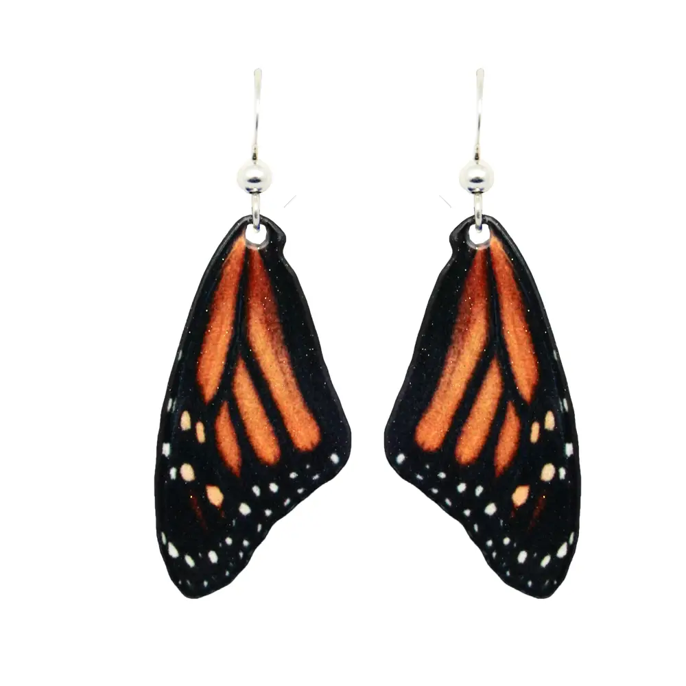Monarch Wing Earrings