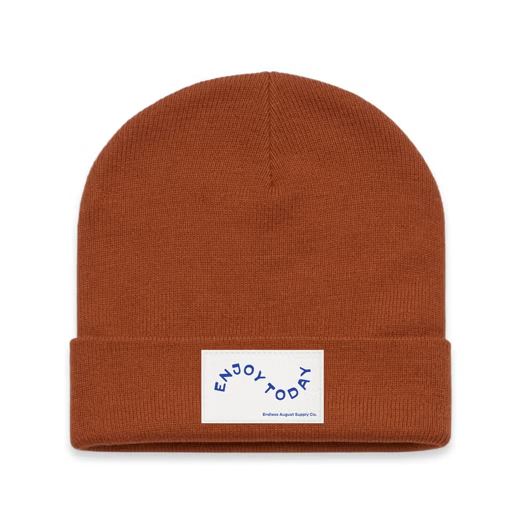 Enjoy Today Cuff Beanie