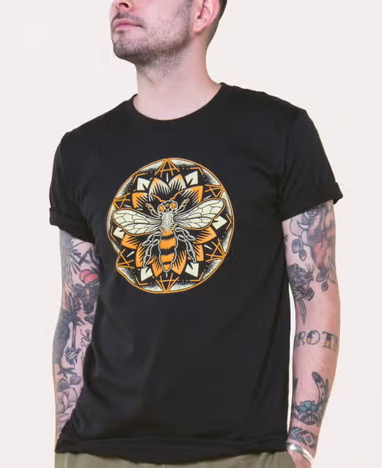 Bee Mandala T-Shirt