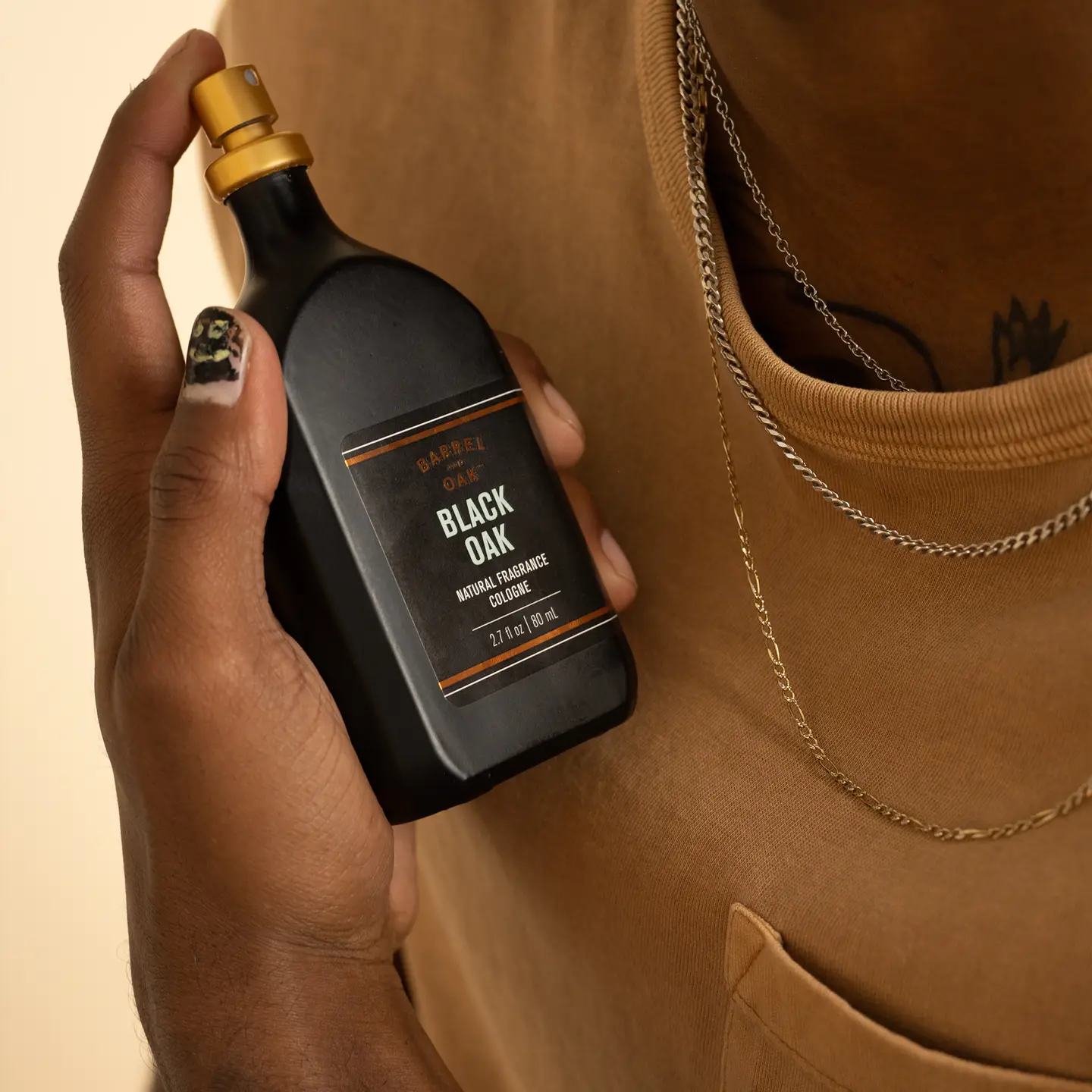 Natural Fragrance Cologne: Black Oak