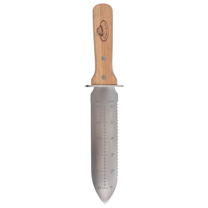 Hori Hori Knife w/Sheath Stainless Steel/Wood