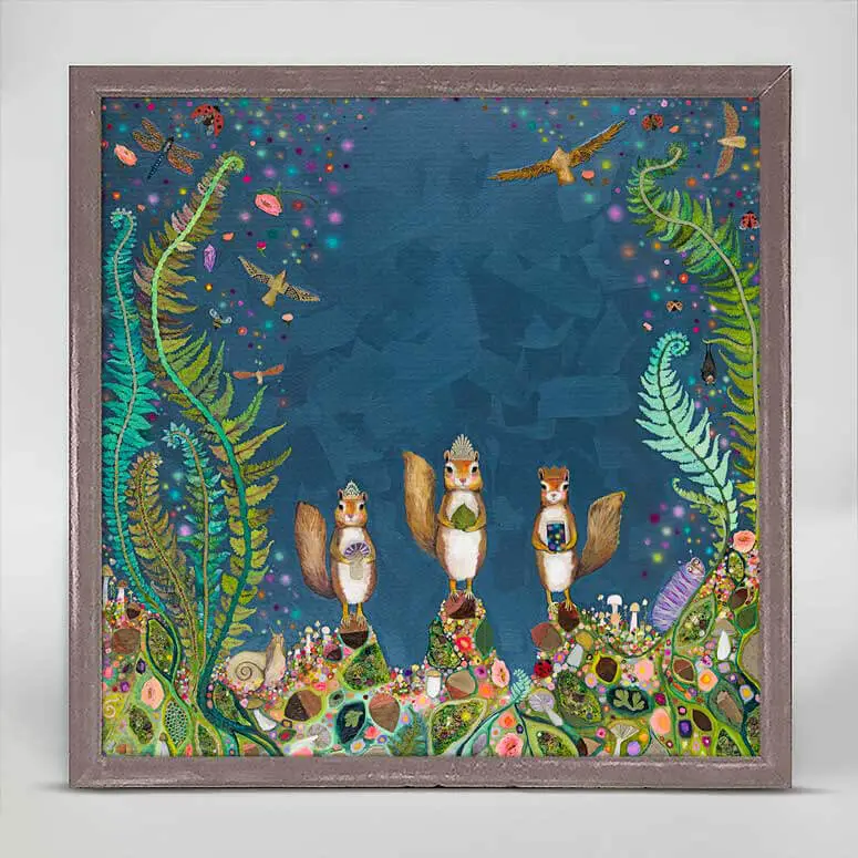 Squirrel Royale Mini Canvas