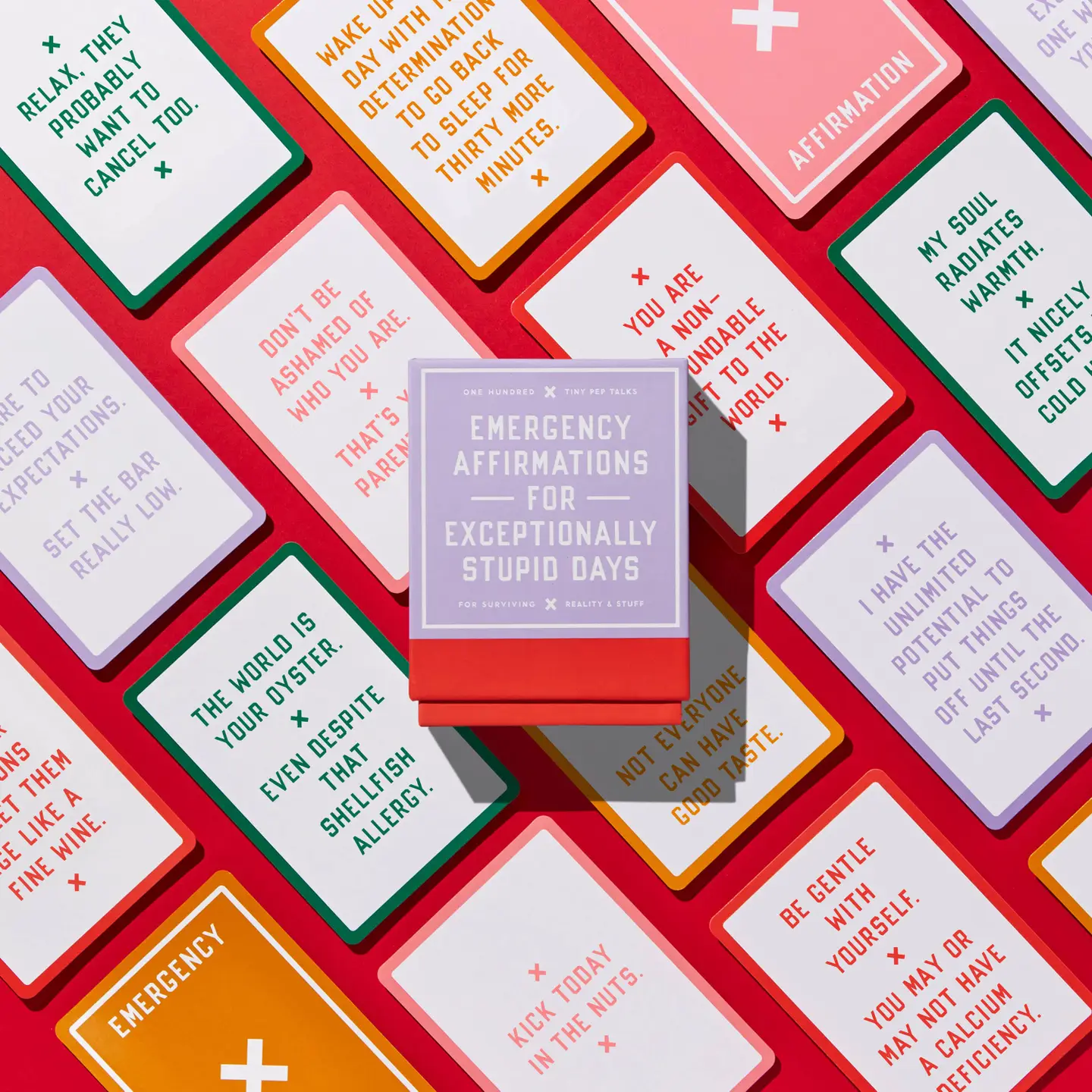 Emergency Affirmations Exceptionally Stupid Days Cards