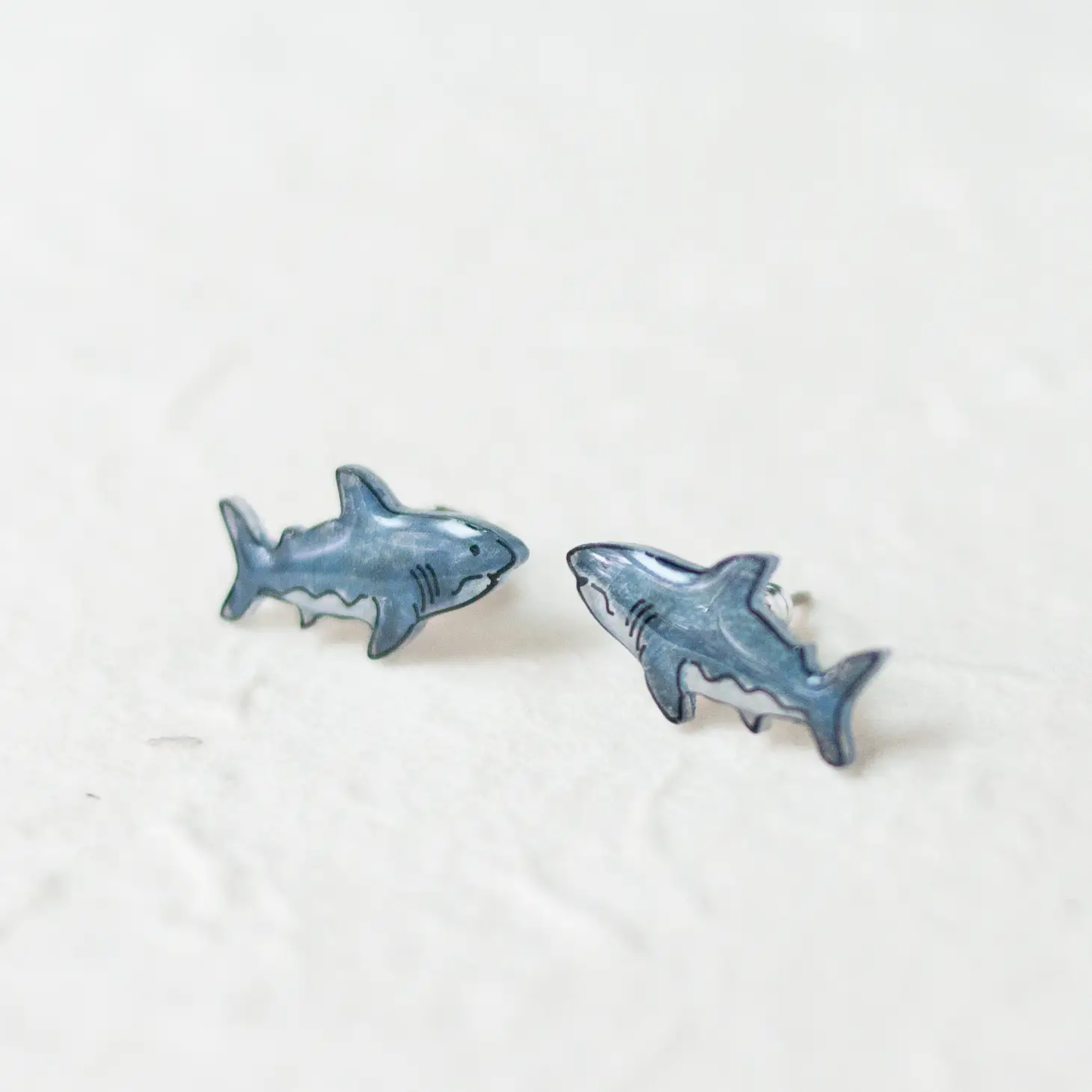 Cute Shark Stud Earrings