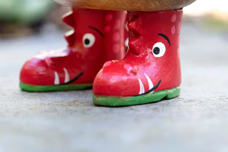 Wild Wellie Duck w/ Boots