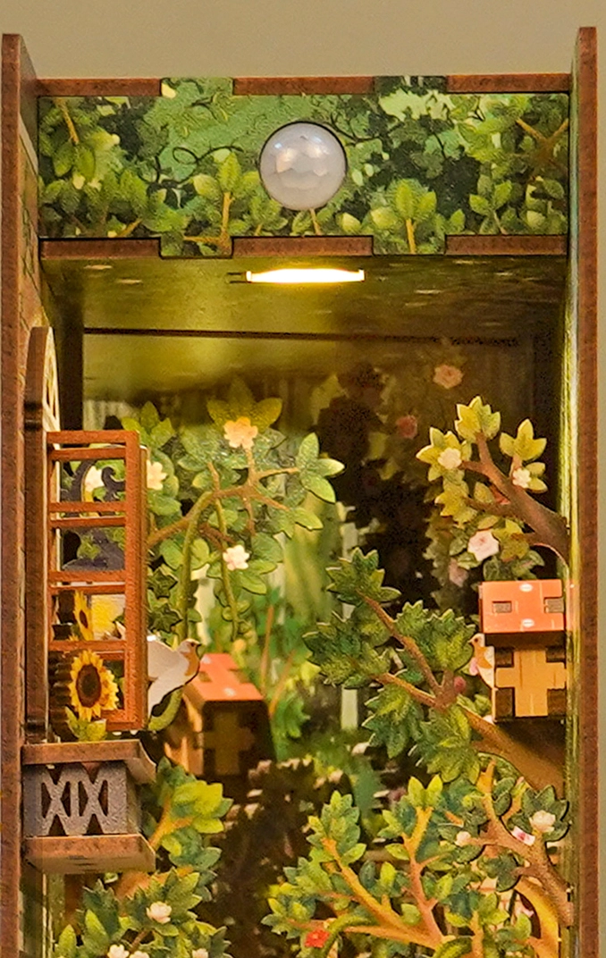 DIY Miniature Book Nook Kit: Secret Garden