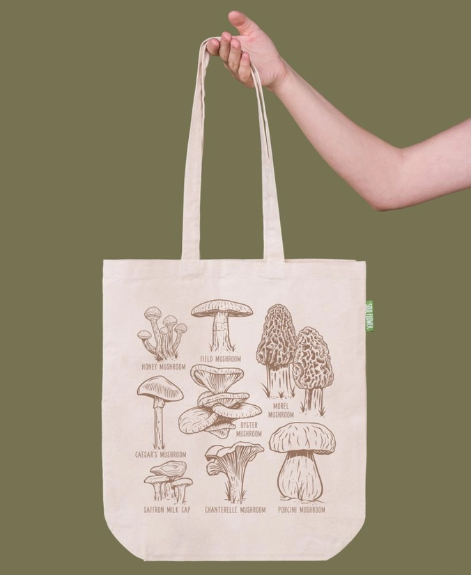 Mushrooms Tote Bag