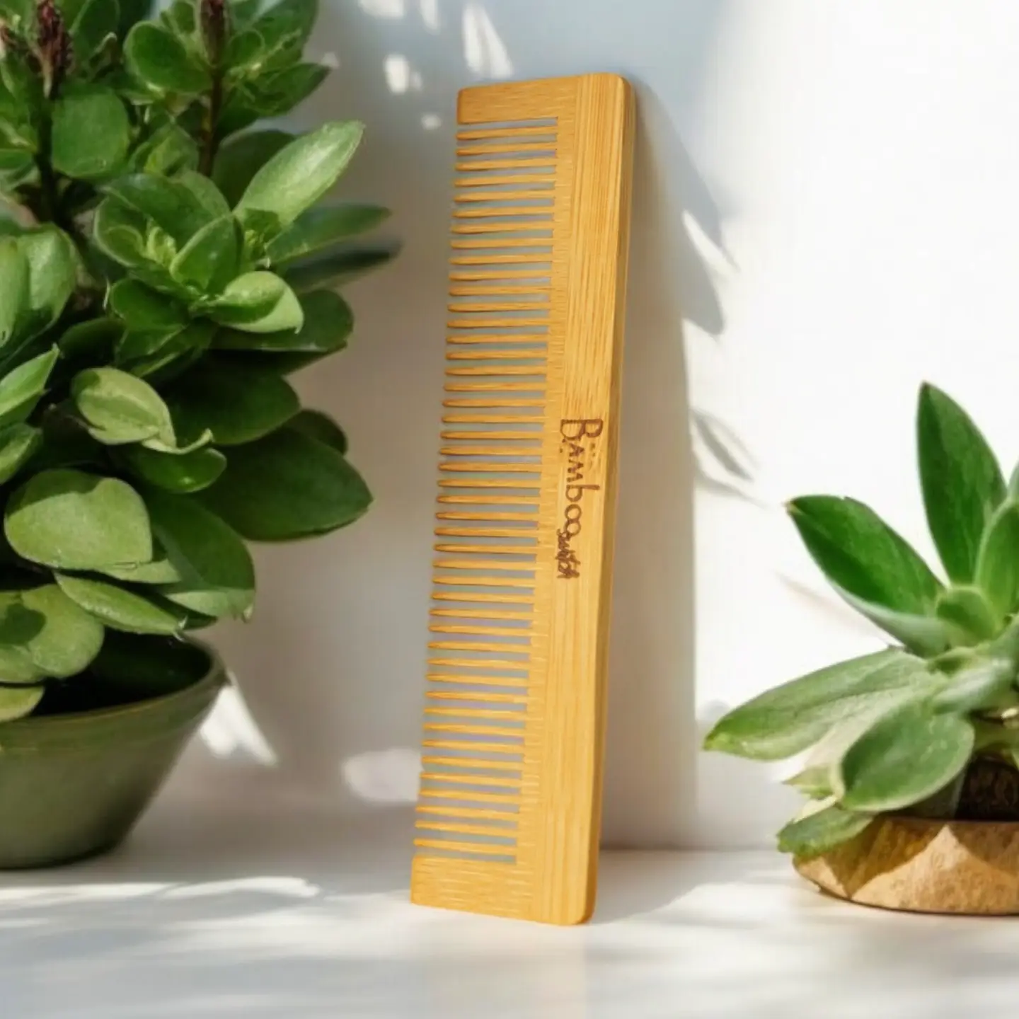 Natural Bamboo Comb