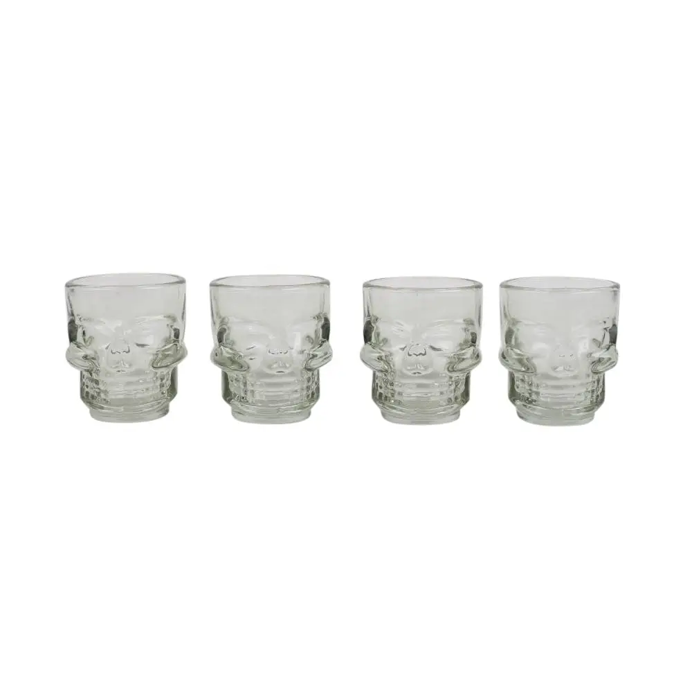 Skull Shot Glasses Set of 4