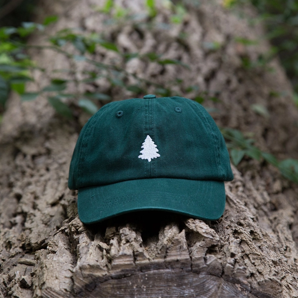 White Fir Baseball Hat