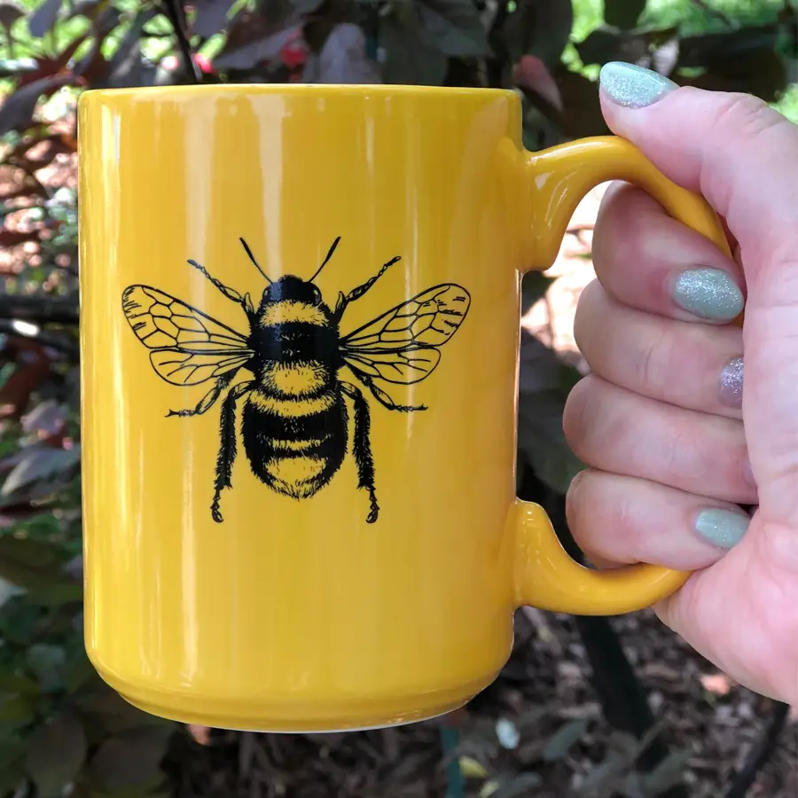 Yellow Bee Mug