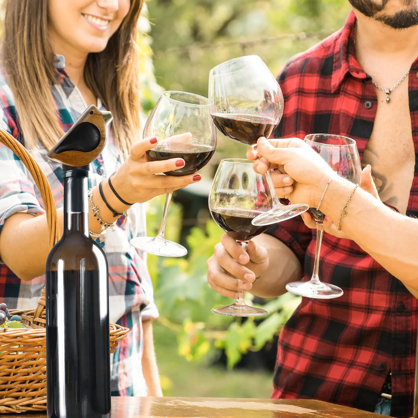 Songbird Wine Bottle Pourer