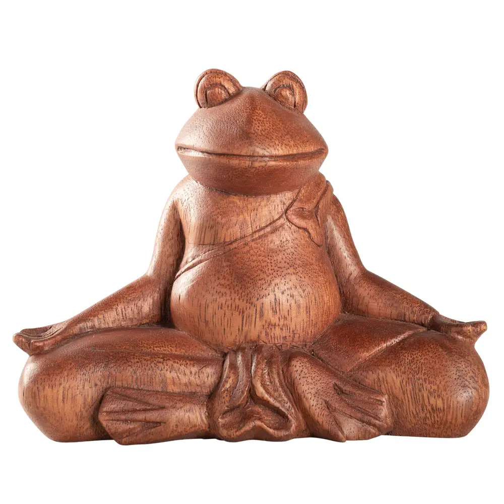 Meditating Wood Frog