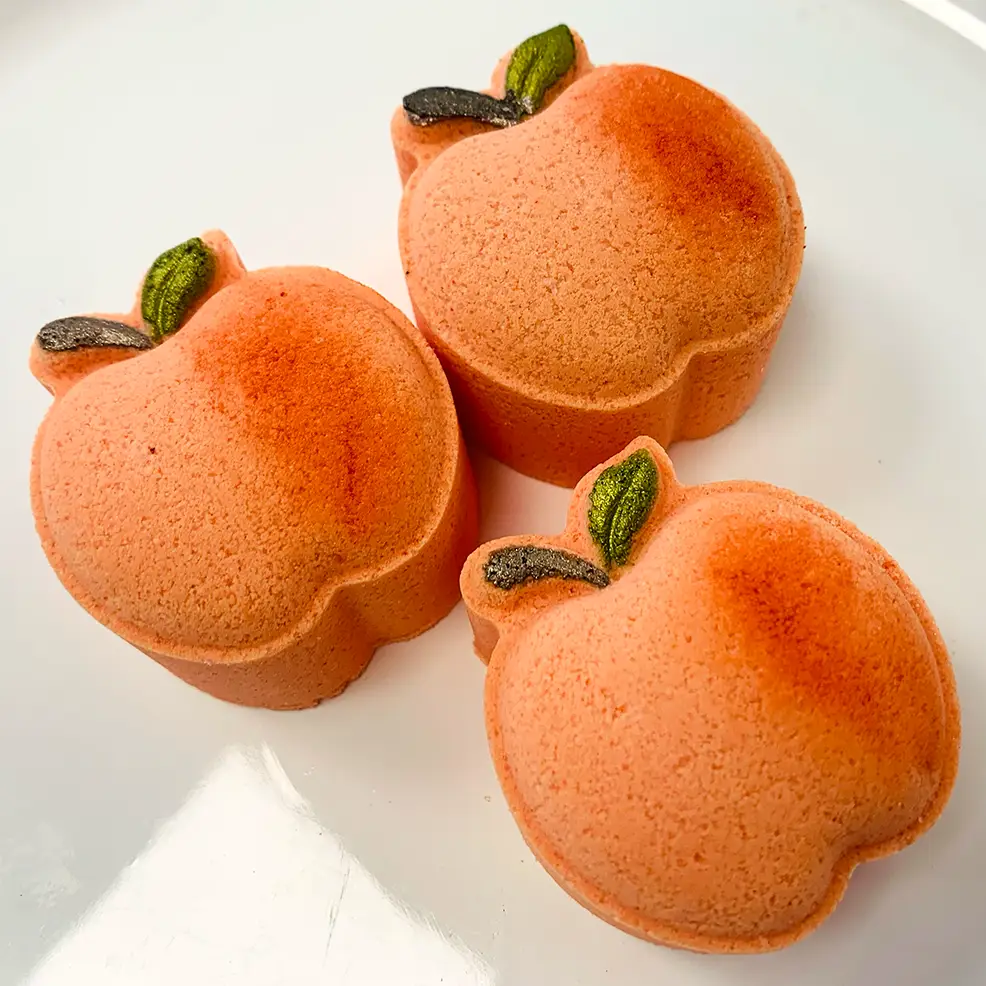 Peach Mini Bath Bomb