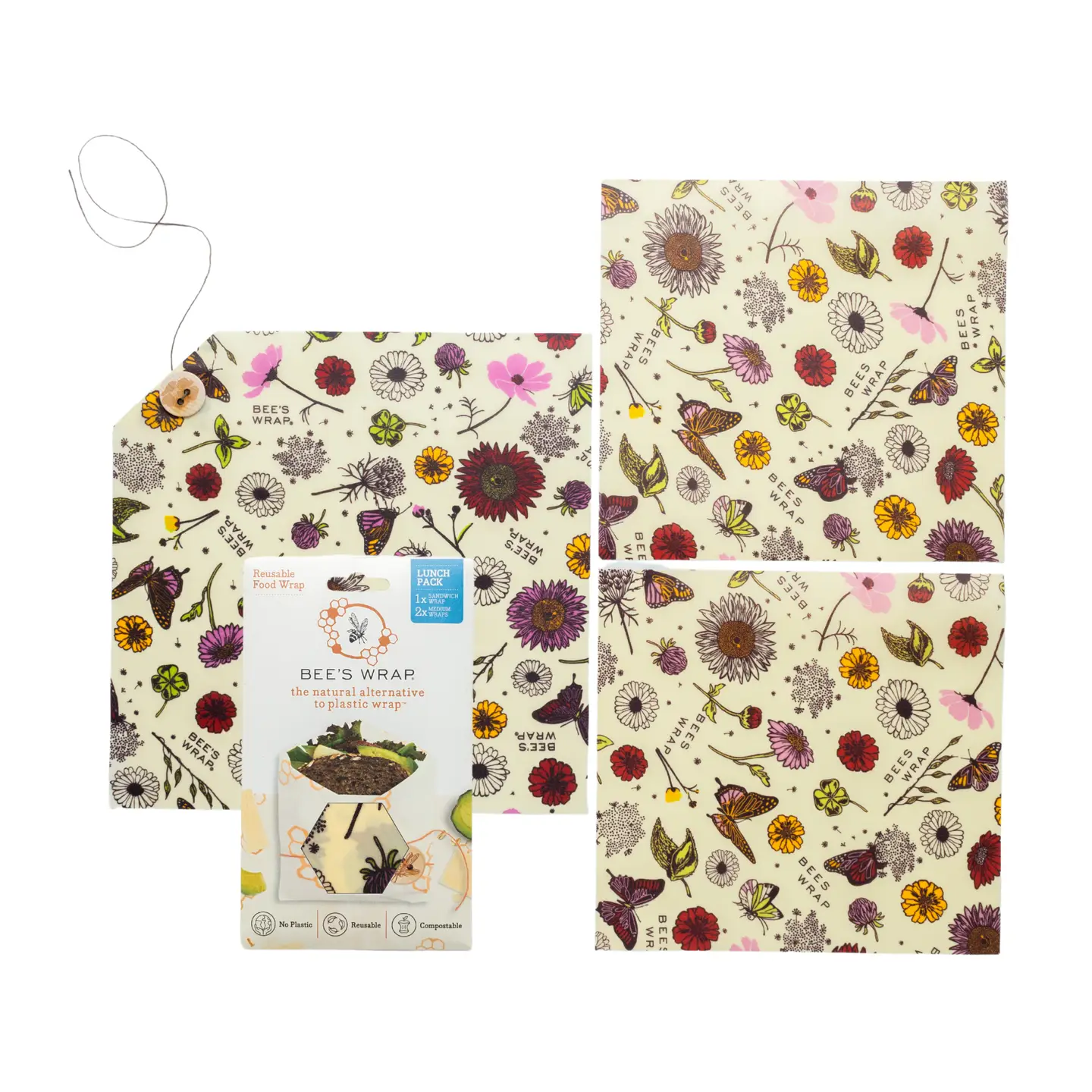 Bees Wrap Vegan Lunch Pack