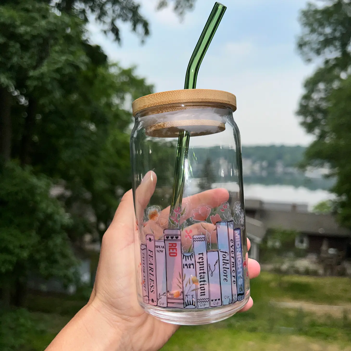 Taylor Swift Eras Iced Coffee Glass