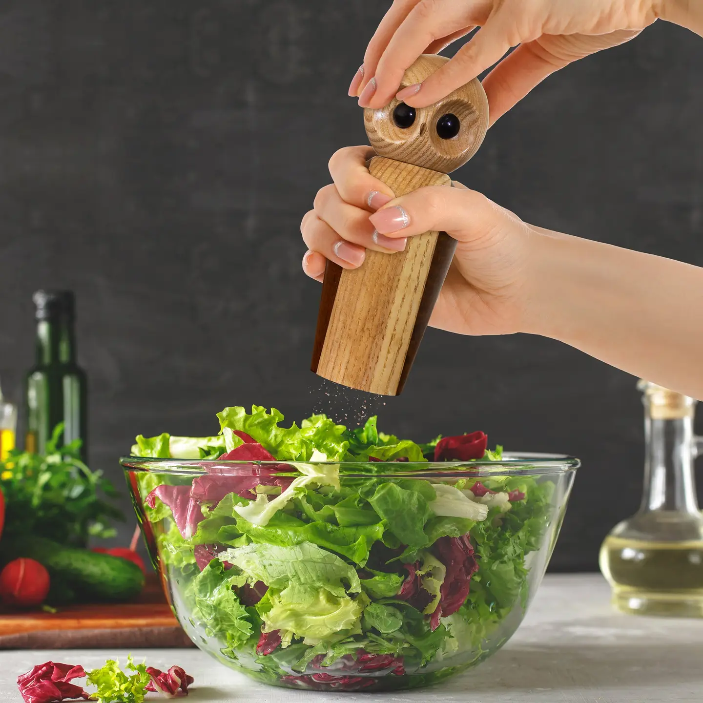 Rock & Branch Owl Pepper Mill