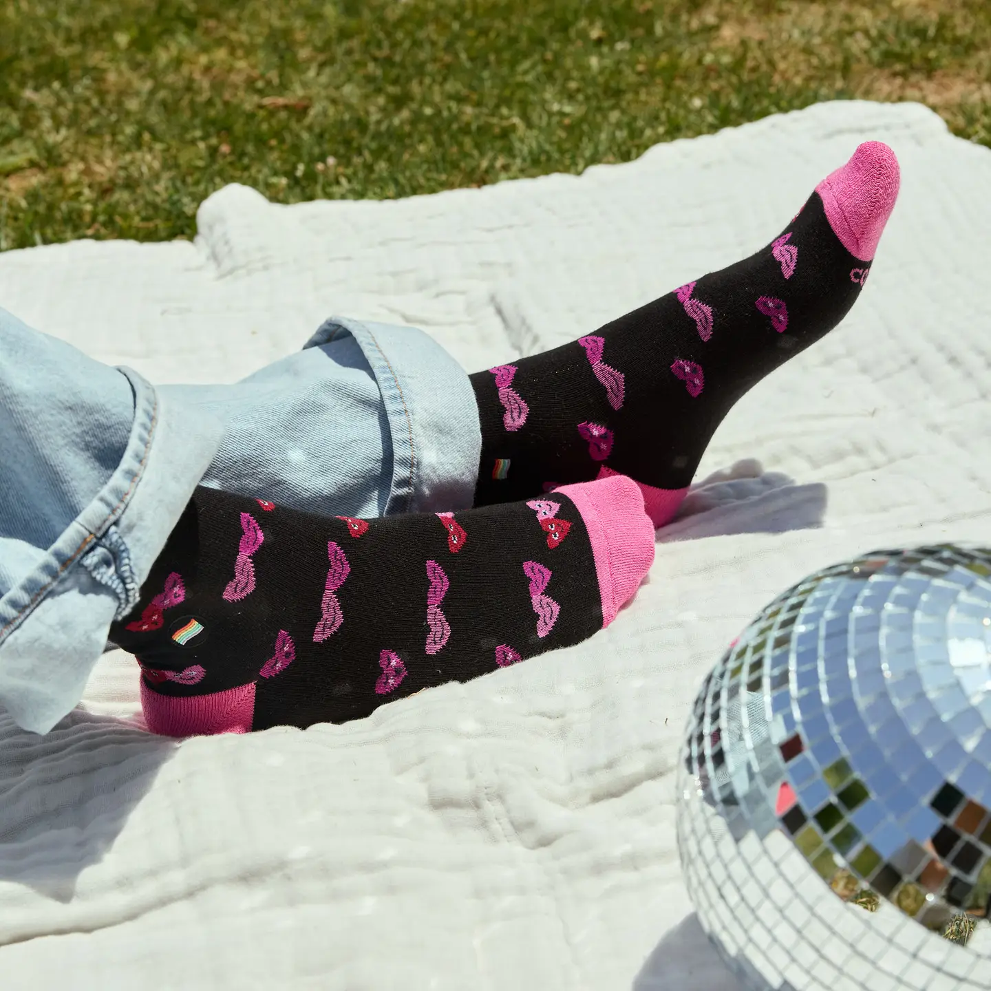 Socks That Save LGBTQ Lives Black Hearts